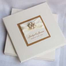 Invitation Card With  Hard Cover Wedding Invitation Card Square Greeting Card